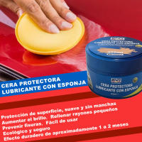 Enerfero-Cera Protectora para Auto con Esponja,Pulimento para Pintura, Brillo Intenso, Rellena Arañazos - details 1