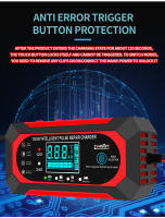 Cargador De Batería Para Coche Y Motocicleta 24V 12V 10A Dispositivo De Carga De Batería Lead-acid Con Reparación De Pulso Y Pantalla LCD Digital Inteligente - details 13