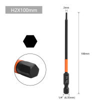 Juego De Brocas De Destornillador Allen Cabeza Hexagonal 1/4 Pulgada Con Cambio Rápido Y Imán H2.0 H2.5 H3.0 H4.0 H5.0 H6.0 Para Herramientas De Diapositiva - details 16