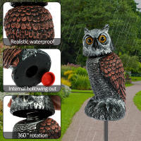 Decoy De Falso Águila Realista Con Cabeza Giratoria De 360° PE Simulación De Pájaro Para Disuadir Aves En Jardín Decoración De Estatua De Águila - details 9