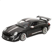 Burago - Maqueta Coche deportivo escala 1:18, material die-cast metal premium, puertas apertura manual, interior detallado, color gris mate, ideal para coleccionistas, coches de colección, deportivos para coleccionar - details 3