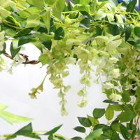 Vine De Hojas De Hydrangea Artificial De 2 Metros Para Decoración De Boda Y Hogar Accesorios Para Baño Plantas Decorativas Silken - details 8