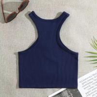 Chaleco De Yoga Para Mujer Con Alta Elasticidad Top De Deporte Fitness Ropa De Gimnasio Estilo Urban Tank Top - details 8