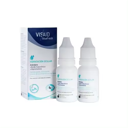 Avizor Visaid Bluefresh 15 Ml Duplo - Hidratación Duradera - 1
