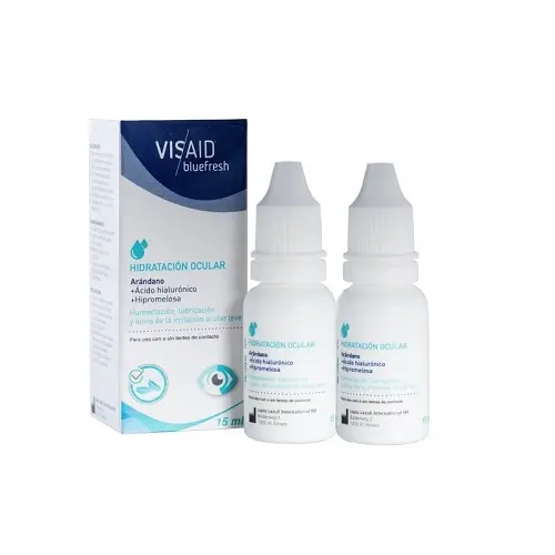 Avizor Visaid Bluefresh 15 Ml Duplo - Hidratación Duradera - 1