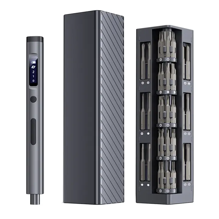 Destornillador Eléctrico 66 En 1 Precision Recargable Magnético Mini Para Reparación De Móviles Xiaomi Herramientas Multifuncionales Portátiles - 1