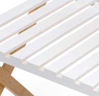 Estantería de Bambú - The Secret Home - Organizador Multiusos - Blanco y Natural - Eficiente y Decorativa - details 4