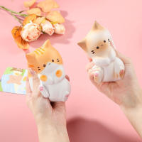 Nueva Juguete De Alivio Del Estrés Para Gatos Bola De Antiestrés SLOW RISING De Dibujos Animados Adorno De Mesa Fabricado En Tela Origen China - details 8