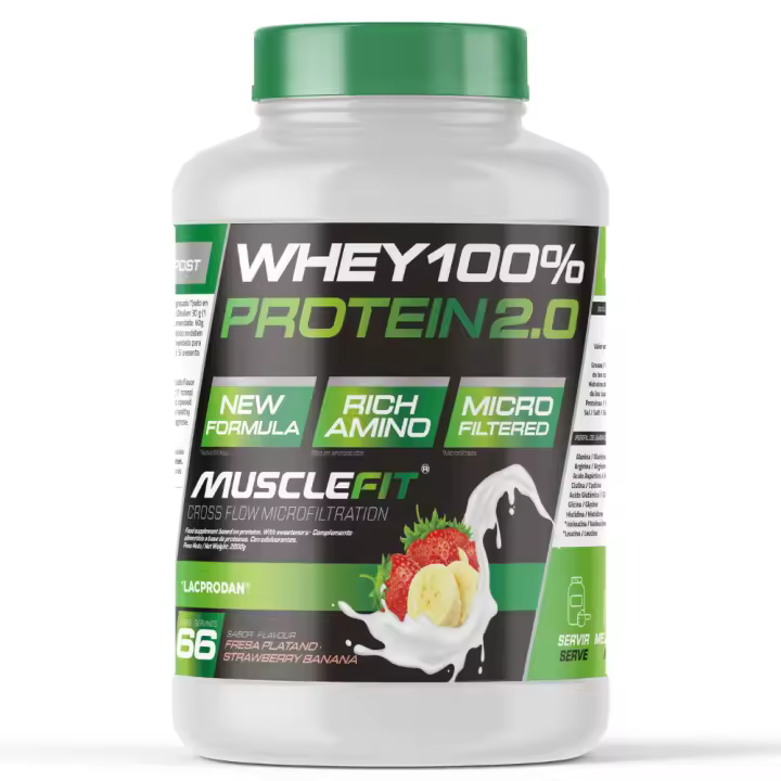 WHEY 100% Protein 2kg - MuscleFit │MUSCLECULT  Creación de Músculo - 1