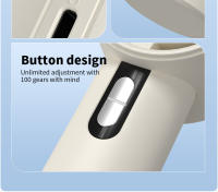 Ventilador de mano portátil para exteriores, potente dispositivo de 2024 velocidades con Pantalla Led, Batería recargable de 100 mAh, Personal, novedad de 3000 - details 16