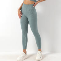 Leggings Deportivos mujer sin costura, High Belt, compresión y efecto push-up - details 7