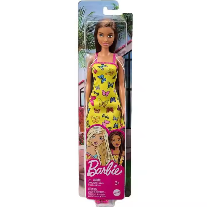 Barbie Chic - Morena con Vestido Amarillo de Mariposas (Mattel HBV08) Mattel - 1
