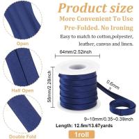 Tira De Seda De Prenda 13.5 Yardas 0.4 Pulgadas Doble Plegado Para Decoración De Cheongsam Corte Y Costura De Ropa - details 1