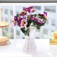 10 Cabezas De Margarita Artificial 26cm Bouquet Para Boda Fiesta Hogar Rama De Flores Artificiales Material COTON - details 5