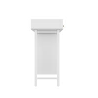 (Sin Silla ni Espejo), incl. Aparador Extraible, Práctico Armario 180*40*85cm, 3 NIVeles, 6 CAJones, Toque, Blanco - details 3