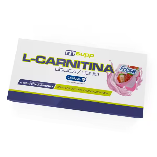 L-Carnitina - 20 Viales MM Supplements - 1