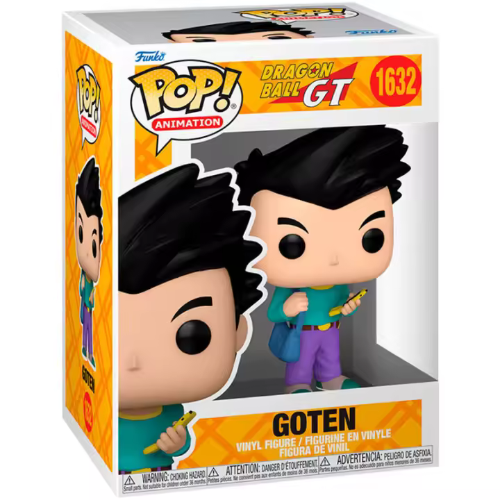 Figura Pop Dragon Ball Gt Goten-Figura de Vinilo Coleccionable - Idea de Regalo- Mercancia Oficial - Juguetes para Niños y Adultos - Movies Fans - Muñeco para Coleccionistas y Exposición - 1