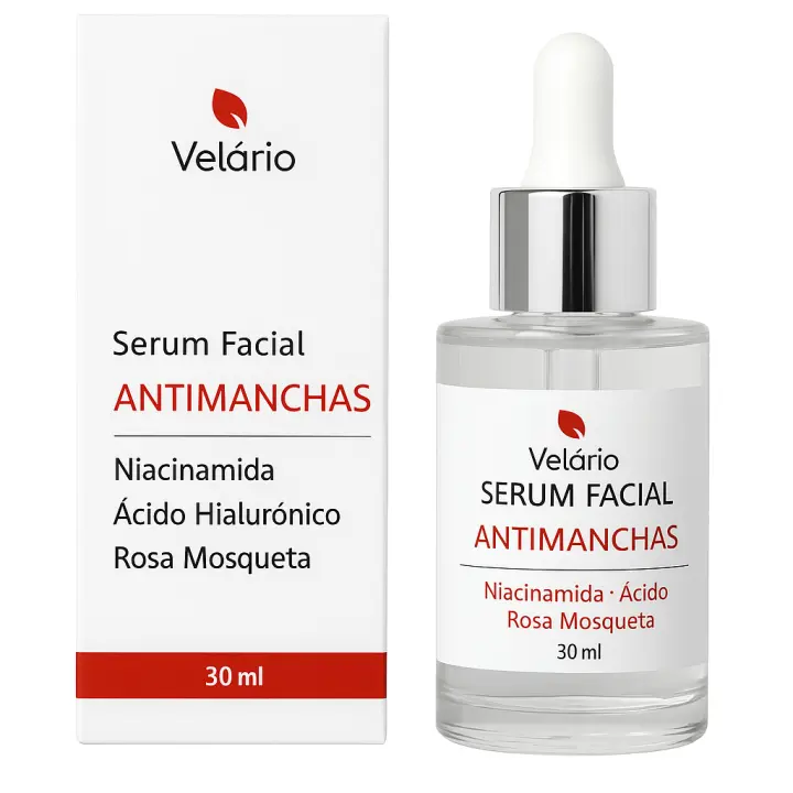 Sérum Niacinamida 10% Ácido Hialurónico y Rosa Mosqueta y Ginseng 30 ml Hecho en España - 1