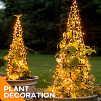 1 Pack De Luces De Cadena Solar 200 LED Para Jardín Decoración De Navidad Luz De Vinilo Impermeable De Catarata De Hidroponía - details 4