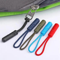 10pcs Cremalleras De Colores Con Tiradores Reemplazo De Etiquetas Cuerda Para Maletas Tent Backpack Fijador De Cremalleras Roturas - details 0