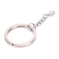 10Pcs Conjunto De Hebjes Para Llaves Con Cierre De Langosta Y Anillo Redondo Connectores Gancho Para Fabricación DIY De Joyería Accesorio De Cadena De Llaves - details 5