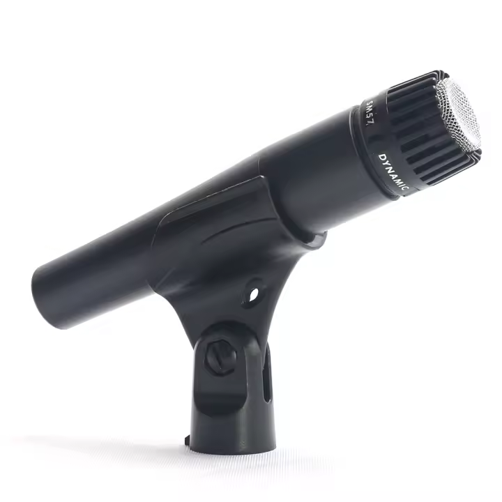 Micrófono Dinámico SM 57 Unidireccional Cardioid Para Voz Con Cable Y Transformador Para Karaoke Uso Handheld - 1