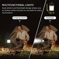 LED recargable interior de camping El interior de mano 6 Modos Luces De Tienda Banco de Energía multifuncional IPX4 Foco waterproof Cable USB includes [Clase Energética A ++] - details 1