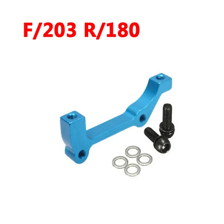 Adaptador De Freno De Disco Para Bicicleta PM/IS 180mm 203mm Adaptador De Rotor Para Bicicleta De Carretera Y Montaña Convertidor De Calipero De Freno De Disco - 1
