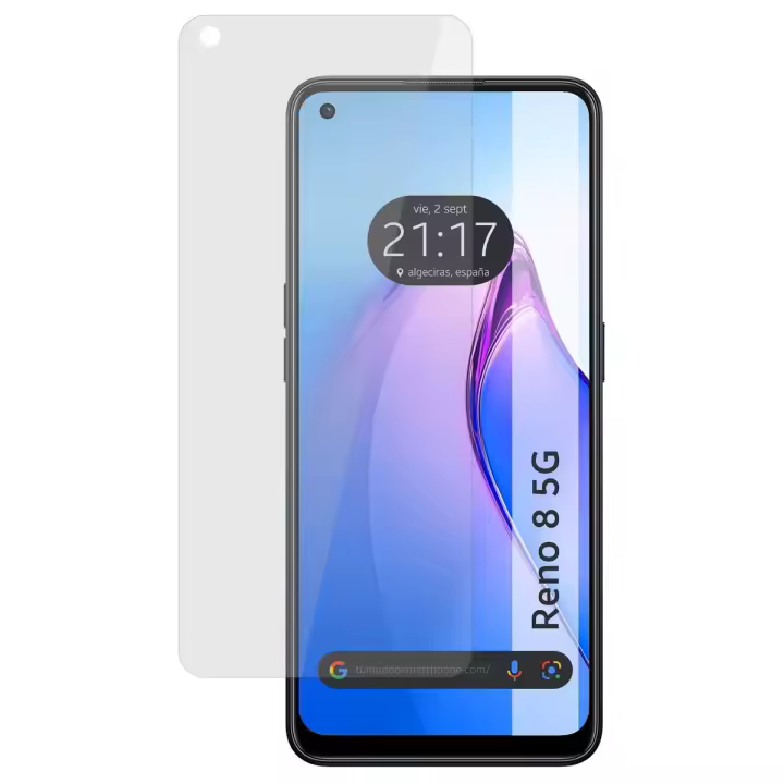Protector Pantalla Hidrogel Mate Antihuellas para Oppo Reno 8 5G - 1