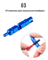 Herramienta Multifuncional De Válvula Para Bicicleta MTB Y Carretera TOOPRE Aleación De Aluminio Herramienta De Remoción De Núcleo De Neumáticos Presta/Schrader AV/FV - details 6