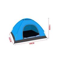 UD - Tienda de Campaña para 2-3 Personas 190X130X110CM – Color Azul, automatico,Espaciosa y Fácil de Montar - details 1