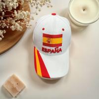 MEJORADA JH-2 Gorra España con Bandera Bordada y Visera Curva - Diseño Deportivo y Casual, Ideal para Aficionados y Turismo, Ajustable para Todas las Edades - details 6