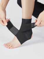 Veidoorn Premium Soporte De Tobillo Ajustable Con Esponja De Silicona Punto De Masaje Protección Del Pie Para Deporte Y Fitness - details 7