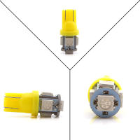 10Pcs T10 LED W5W 5050 5SMD 12V Luces Interiores Para Coche Bombillas De Placa De Matrícula Giratorias Colores Blancas Rojas Amarillas Verdes Rosa Azul - details 3