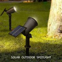 1/2/4PCS Spot Luz Solar De 9LED Para Jardín Impermeable Iluminación De Paisaje Camino Jardín Decoración Luz De Valla Moderna - details 6