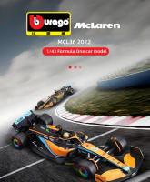 Modelo De Coche De Carreras Bburago 1:43 McLaren F1 MCL36 2022 Australian Grand Prix GP #3 Ricciardo #4 Norris Aleación Vehículo Die-cast Juguete De Carreras - details 0