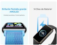 HONOR Band 10 Negro, Diseño de bordes curvos  | Salud matutina  | 14 días de duración de la pila - details 2