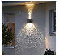 Lámpara De Pared LED 6W AC85-265V Blanco Frío Blanco Cálido Impermeable ABS Ajustable Ángulo De Luminosidad Para Interior Exterior - details 7