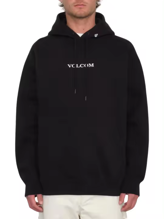 Sudadera con capucha Volcom Stone Po - Black - 1