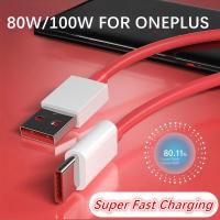 Cable De Carga Rápida Tipo C USB SUPERVOOC 2.0 80/100W Para OnePlus 9R 10 pro 10R 11 11R 12 13 Nord 2T 3 CE Cable USB C De PVC - details 2