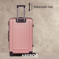 Juego de Maletas Arebos - 4 Piezas - Rígidas de Plástico ABS - 4 Ruedas de 360° - Maletas de Viaje - Cierre de Cremallera - M-L-XL - details 24