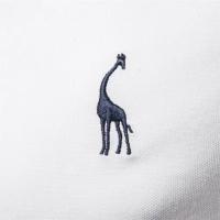 MOV-Camiseta POLO bordada con ciervo de algodón 80% de talla europea de alta calidad para hombre, camiseta básica de manga corta con solapa de color sólido para hombre，Manga corta lavada en color sólido suelto de alta calidad - details 11