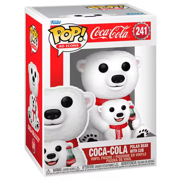 Funko Pop! Oso Polar De Coca-cola Con Cachorro - 1