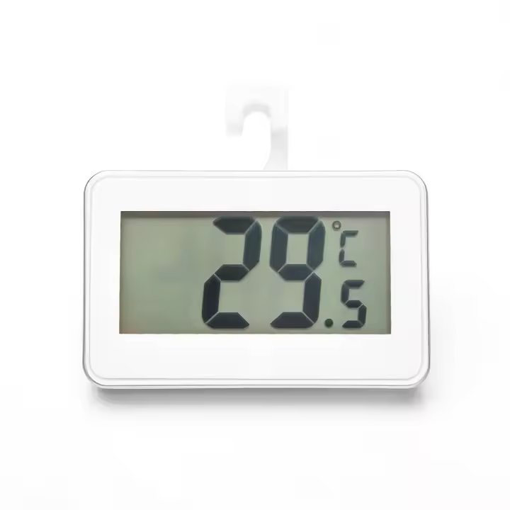 Termómetro Digital Para Hogar Con Alarma De Hielo Medidor De Temperatura Para Nevera Y Congelador Pared Colgante Y Estándar - 1