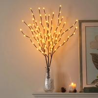 Luces De Navidad Con Diseño De Ramas 20 LED Decoración Para Interior Bodas Cumpleaños Regalos Iluminación Festiva Con Forma De Árbol - details 4