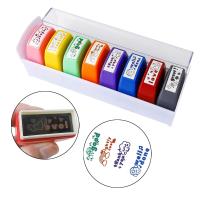 Juego De 8 Estampillas Para Profesor Incentivo Y Motivación Regalos Para Clase Escuela Oficina Educativa Para Niños Con Almacenamiento - details 3