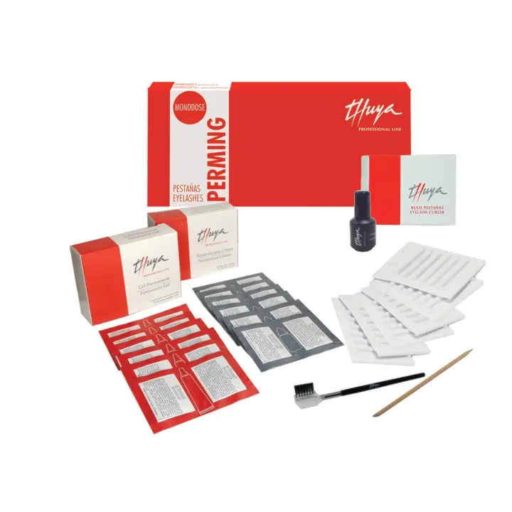 Thuya Kit de Permanente de Pestañas Monodosis - Kit Completo para Rizado de Pestañas - 1