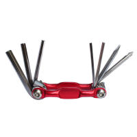 Kit De Herramientas De Reparación Para Bicicleta De Montaña Portátil Y Ligero 7 En 1 Conjunto De Herramientas Multifuncionales Allen Hexagonal Y Destornilladores Para Ciclismo - details 4