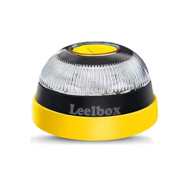 LEELBOX Baliza V16 Geolocalización DGT 3.0 | Led Conexíon | Bateria | GPS Homologada por DGT [SIM y Datos Pagados hasta 2038] - 1