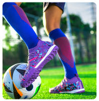 Zapatos De Fútbol FG/TF Para Hombres Y Mujeres Antideslizantes Duraderos Entrenamiento Al Aire Libre Microfibra - details 14